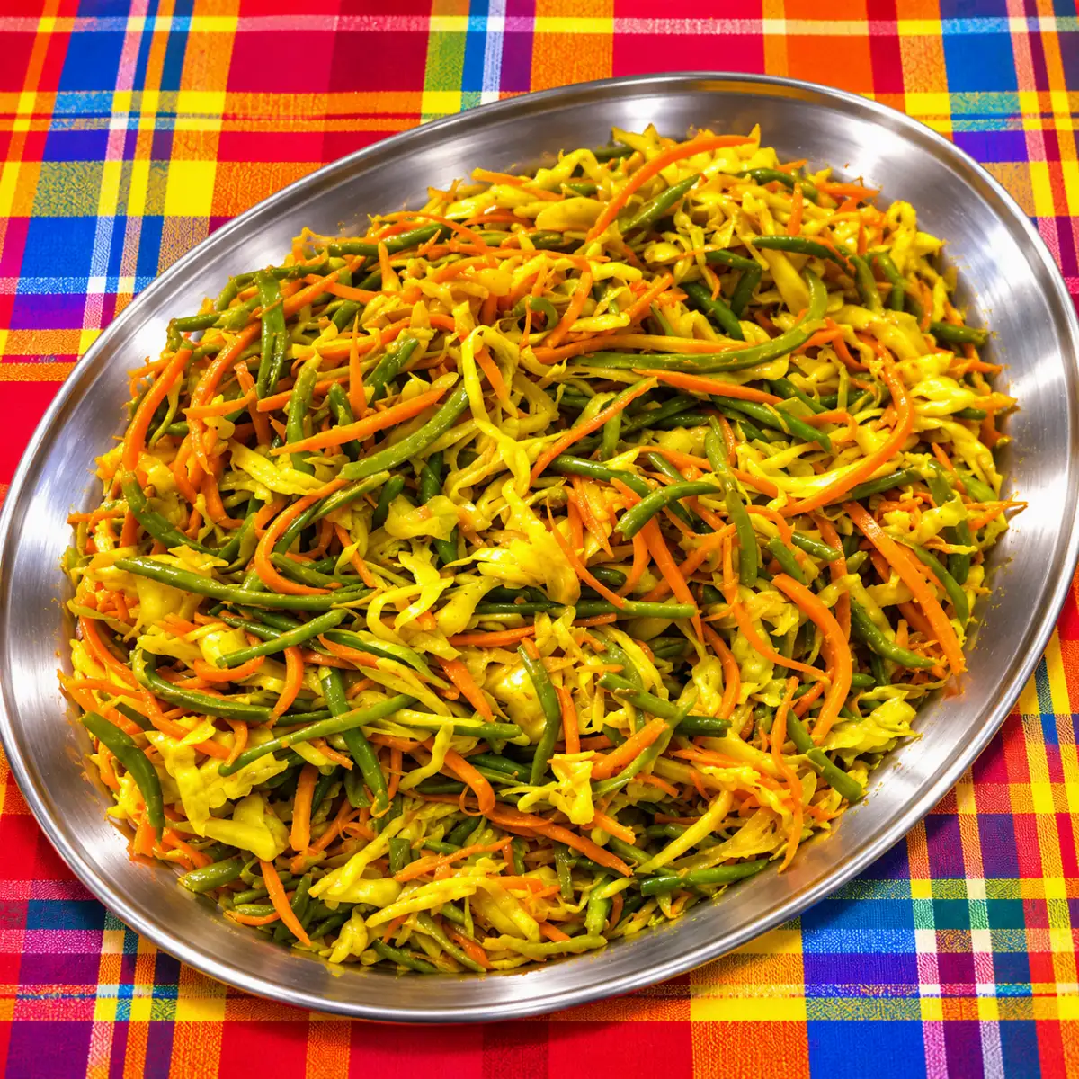 Salade achard de légumes